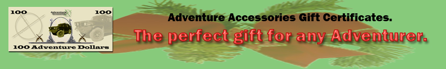 Adventure Accessories Gift Certificates