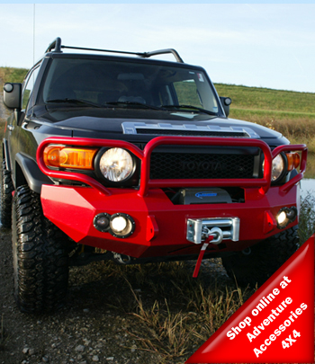 Toyota FJ Cruiser with Off Road Accessories