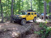 Off-Road H2 at Sayersbrook Bison Ranch, Potosi, MO.