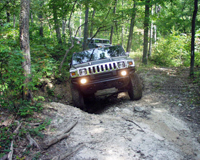 Off-Road H2 at Sayersbrook Bison Ranch, Potosi, MO.